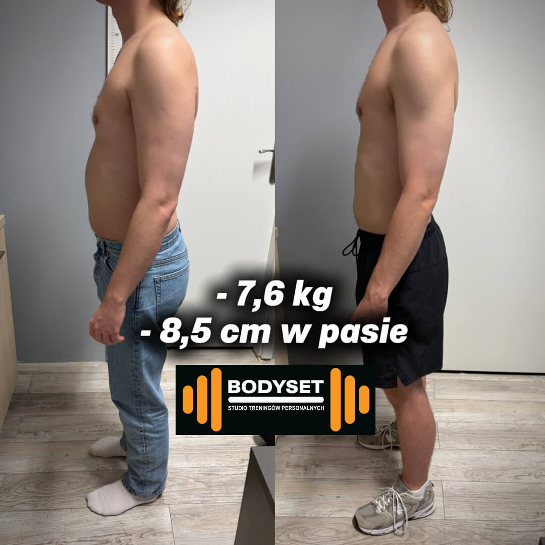 Metamorfoza, która inspiruje: -7,6 kg i -8,5 cm w pasie.